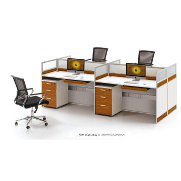 Ordenador 4 tamaños estándar de los muebles del sitio de trabajo (FOH-SS18-2812-A)